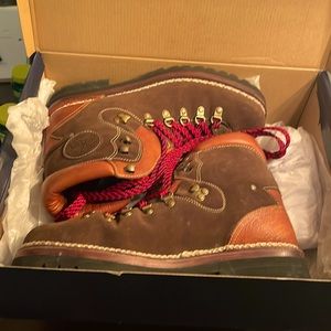 Ralph Lauren alpine suede leather boots size 10D